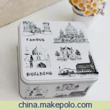 歐式古堡方形儲物罐 融合古典美學(xué)與現(xiàn)代收納的家居藝術(shù)品